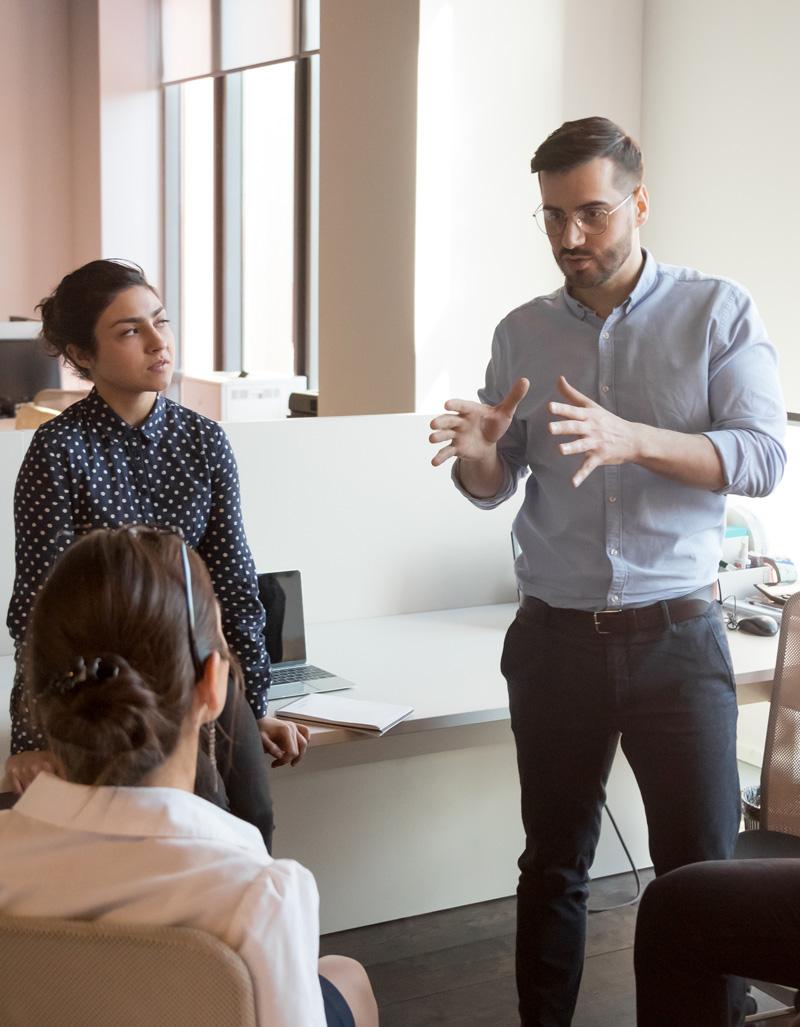 Kuva pienryhmän työskentelystä